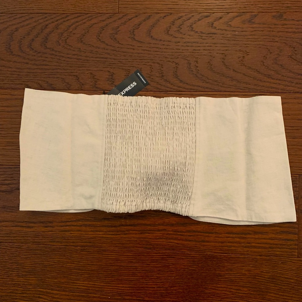 Express women’s bandeau top size L - Picture 3 of 4